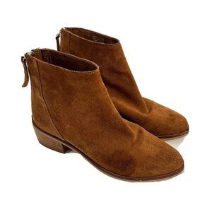 Steve Madden Brown Suede Ankle Boots